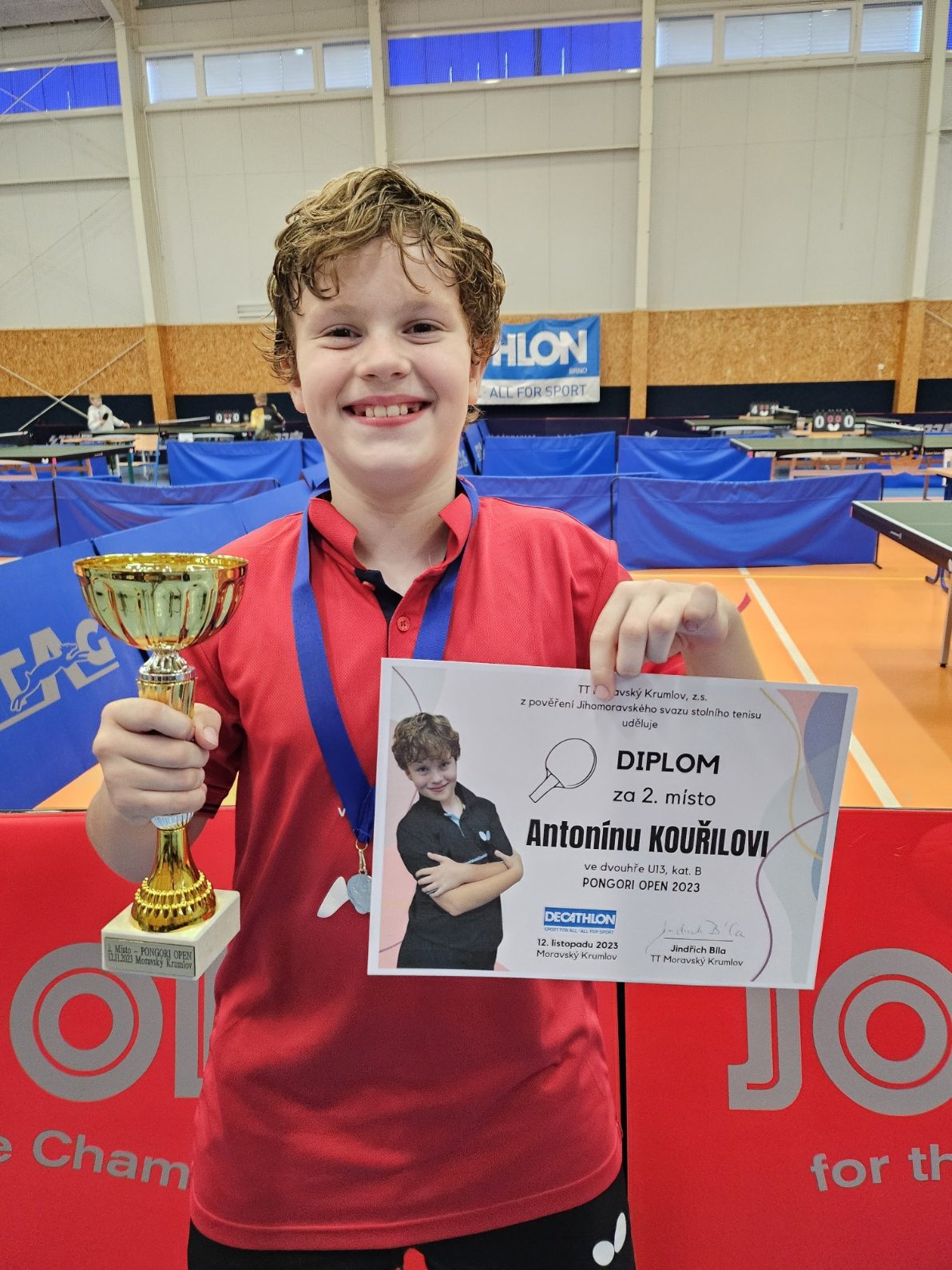Krajské PONGORI ovládl Pavel Flajšar